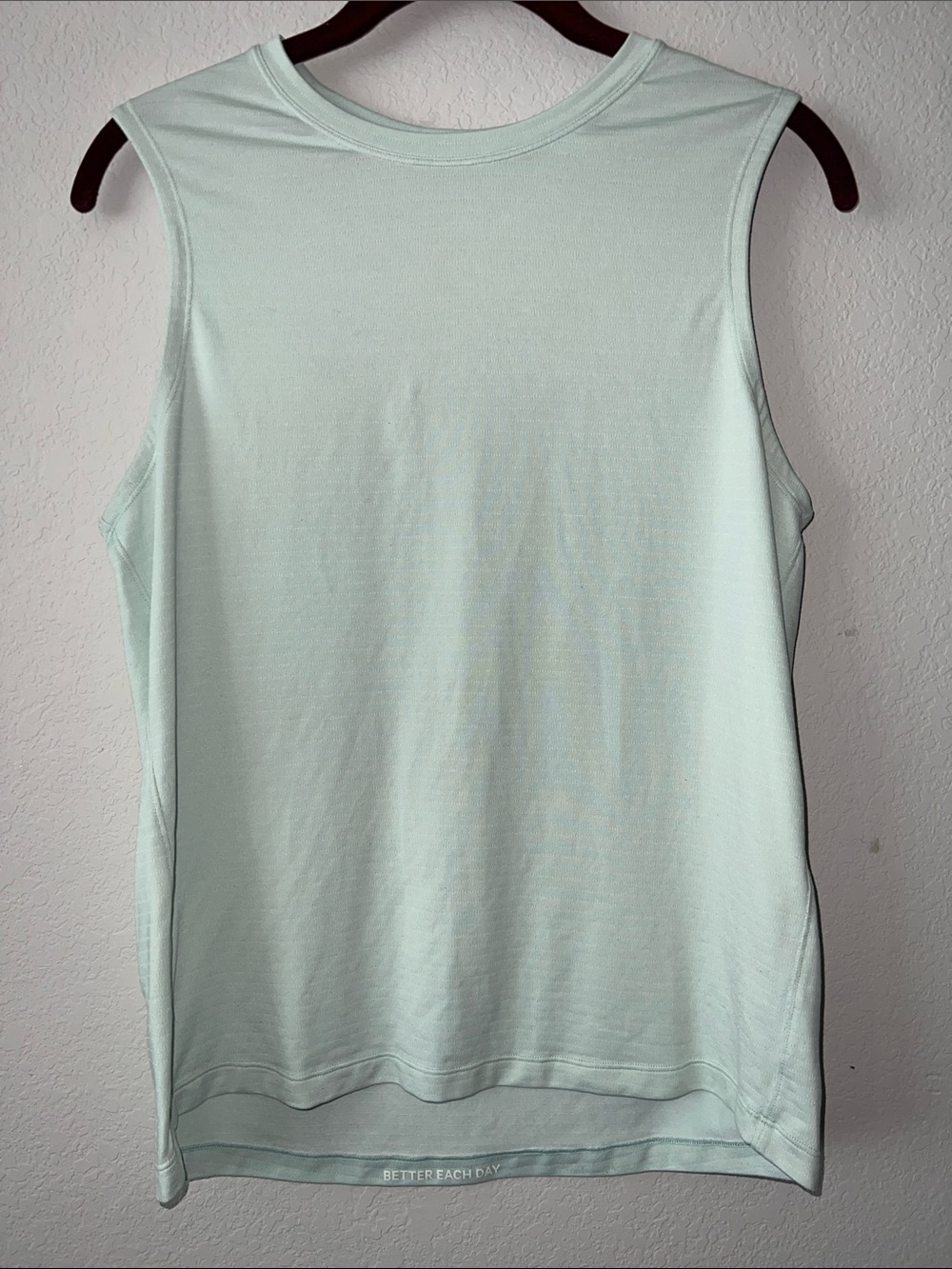 Lululemon Lululemon License to Train Classic-Fit Tank Top Heathered Mint Moment